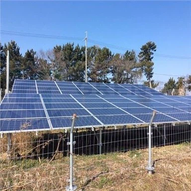 ألواح سياج الطاقة الشمسية