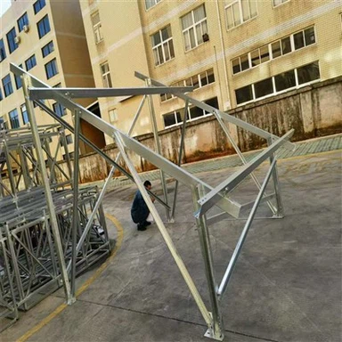 نظام رف الأرض الصلب HDG للوحة الشمسية