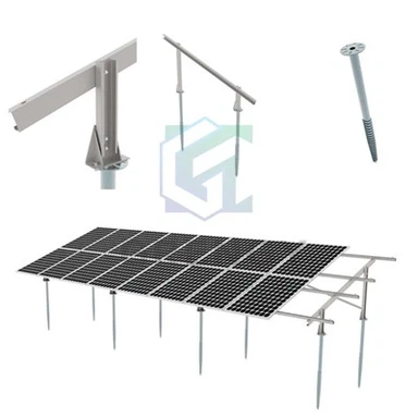 Zam Steel Solar Brackets مع أكوام حلزونية