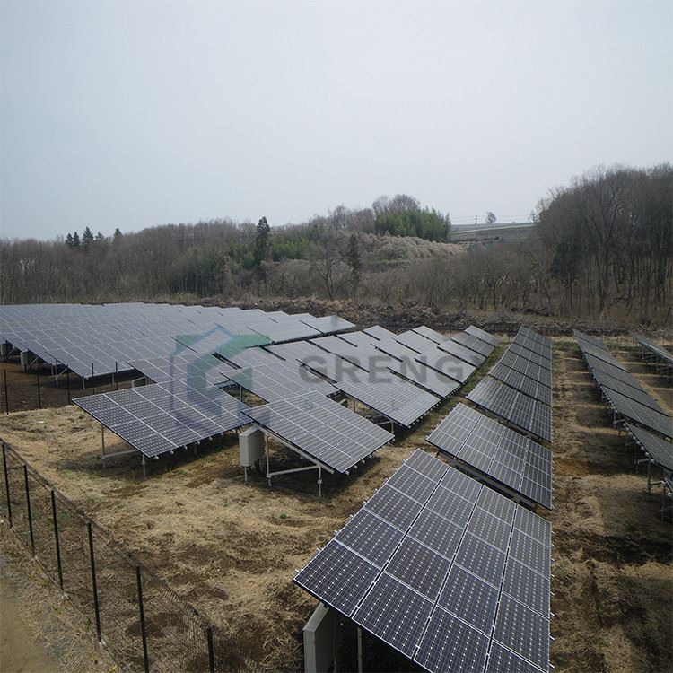 solar ground mounting bracket japan