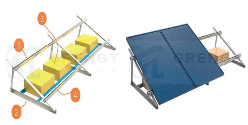 solar ballast mounting system solar ballast mounting system