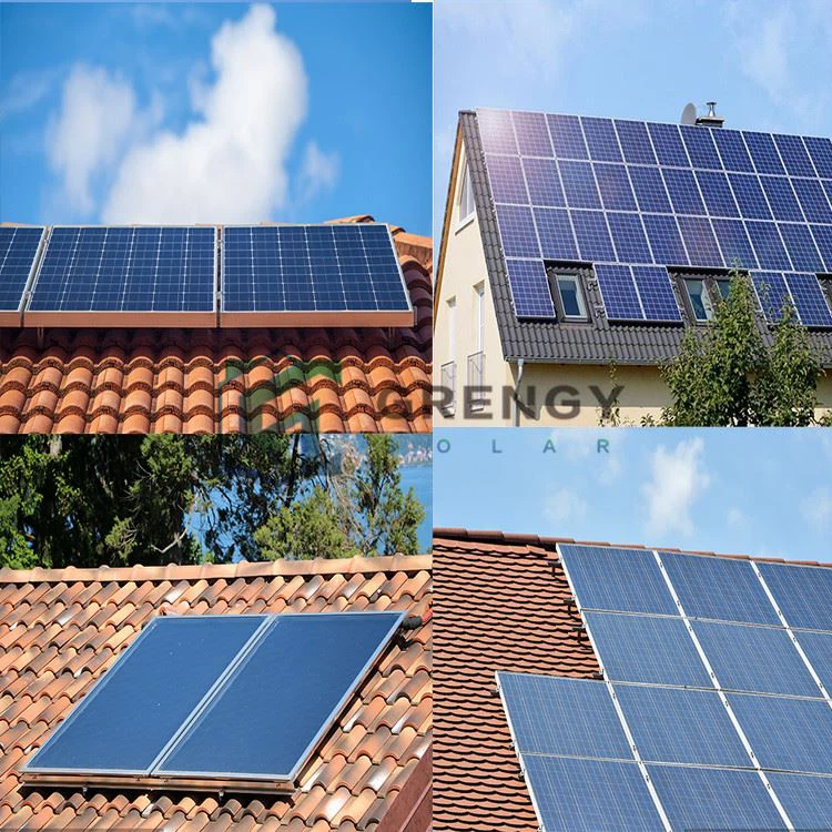 الأنواع الشائعة لأنظمة تركيب الطاقة الشمسية