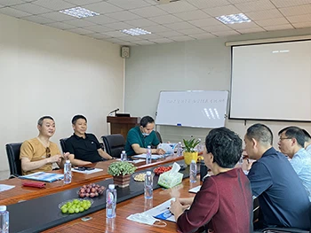 متحمس- قامت غرفة تجارة جيانغشي بزيارة جرينجي