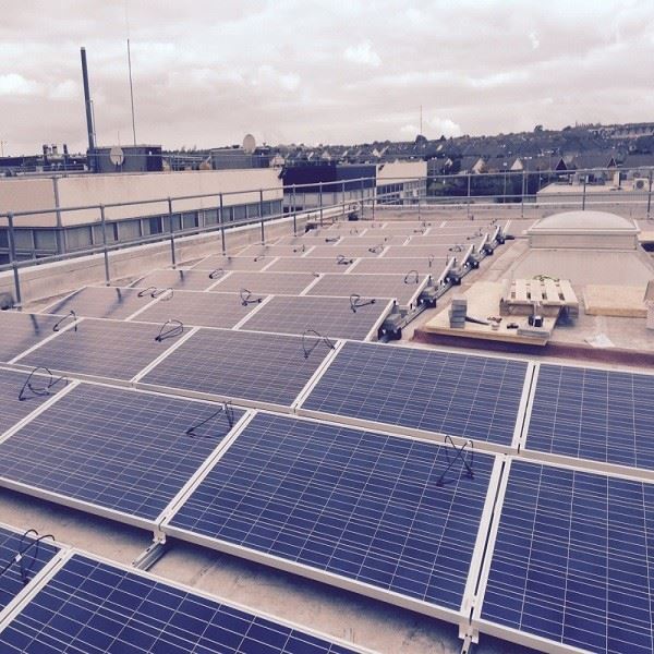 Flat Roof Ballasted Solar Rackings