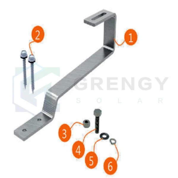 solar roof hook