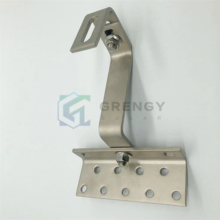 SUS 304 Hook Double Adjustable Solar Dachhaken