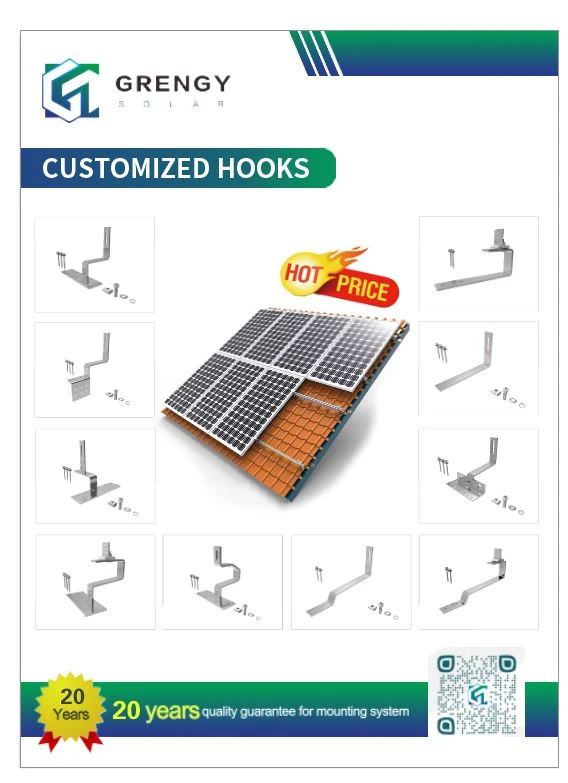 Wholesale Roof Hooks For Solar Mounting Systems