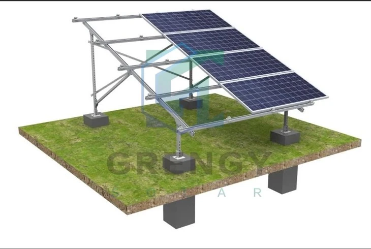 Solar Panel Ground Mount Installation Kit