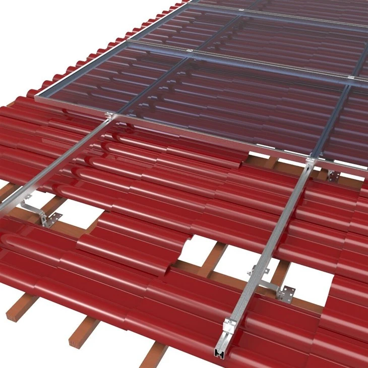 Aluminum Solar Profile For Solar Panel Mounting Rail high quality