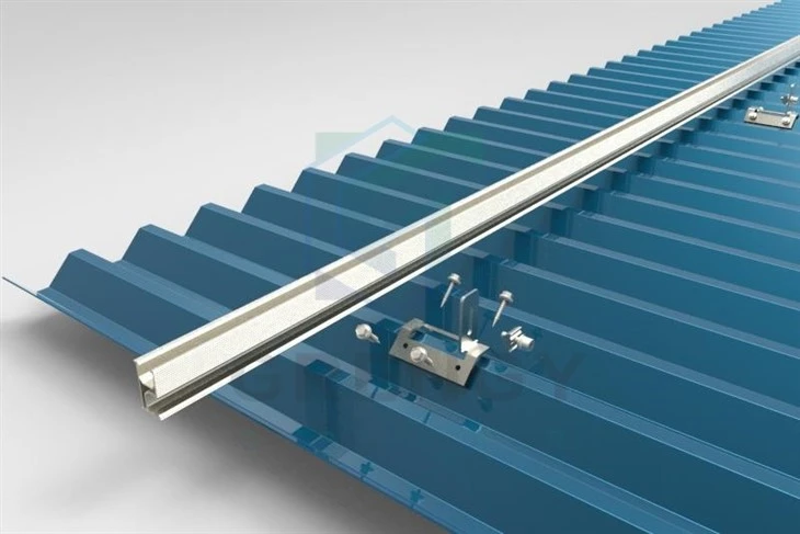 Aluminum Solar Profile For Solar Panel Mounting Rail factory