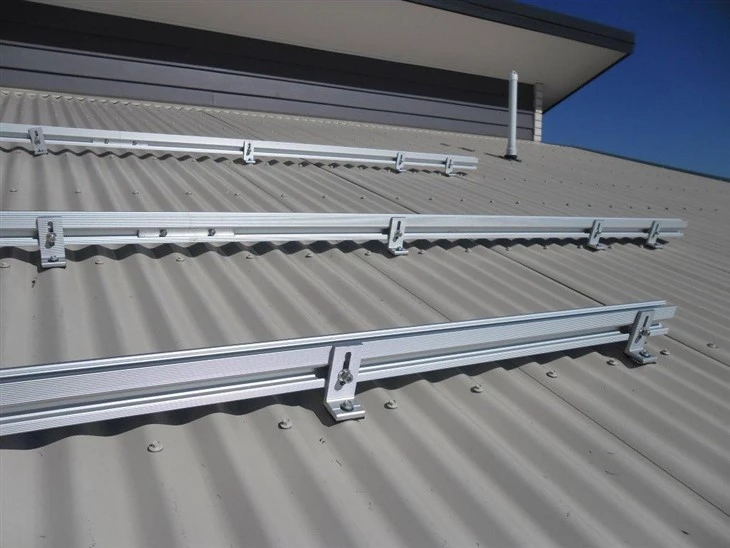 Aluminum Solar Profile For Solar Panel Mounting Rail manufacturers