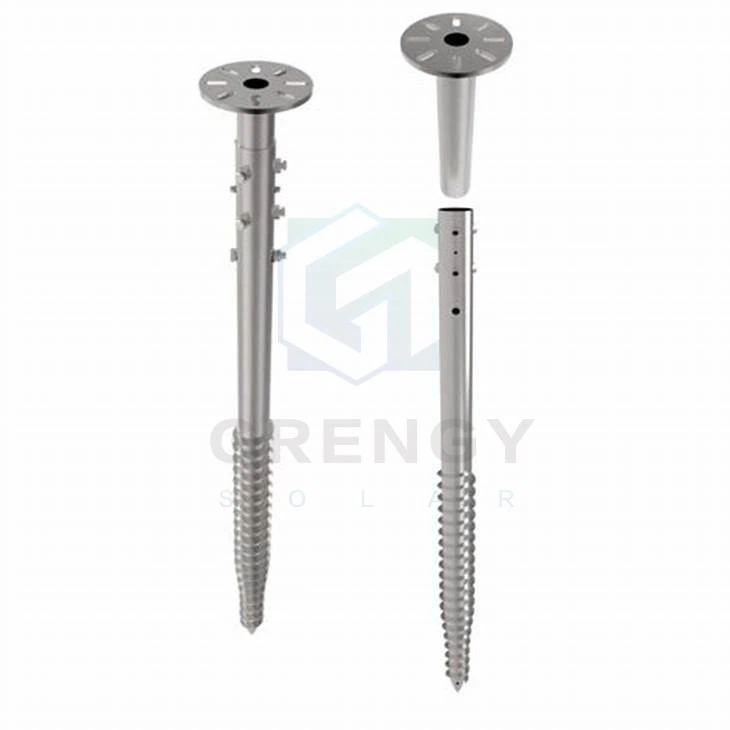 Galvanized Helical Screw Piles Foundation