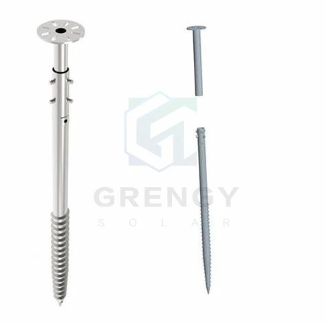 Ground Screws For PV (photovoltaic) Mounting Foundation