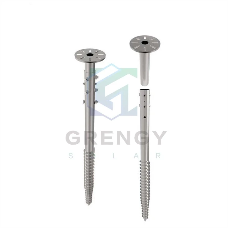 Ground Screws For PV (photovoltaic) Mounting Foundation
