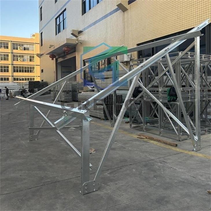 HDG Steel Solar Ground Mounting Structures