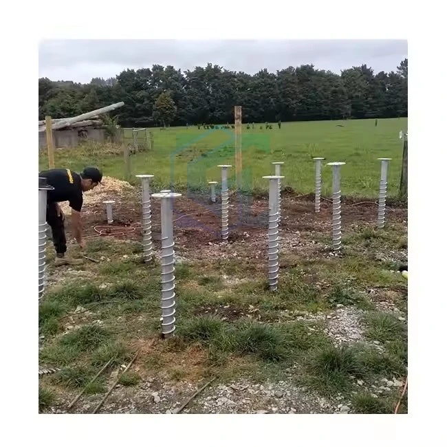 Helical Screw Pile Footings