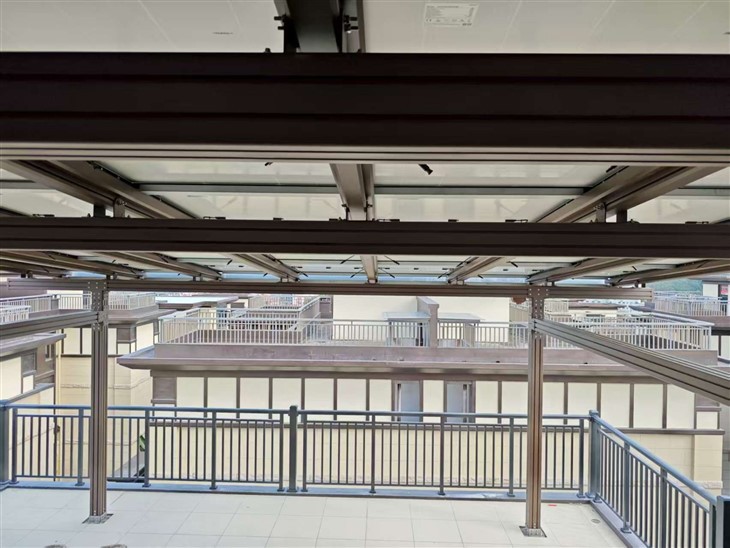 Industrial Solar Carports Engineered With Aluminum factory