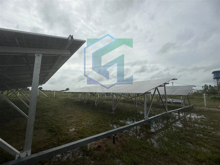 Modular Aluminum Ground Mount System | Rapid Deployment Solar Array Foundation factory