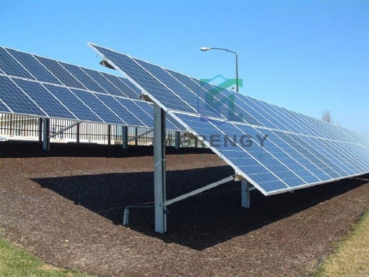 Piles Foundation Solar Racking For Commercial Projects factory
