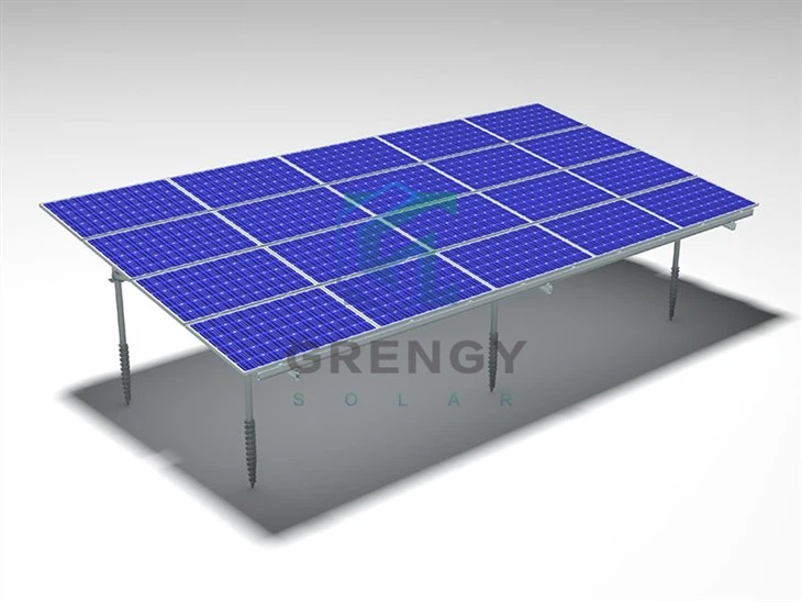 أنظمة التركيب الأرضية الكهروضوئية