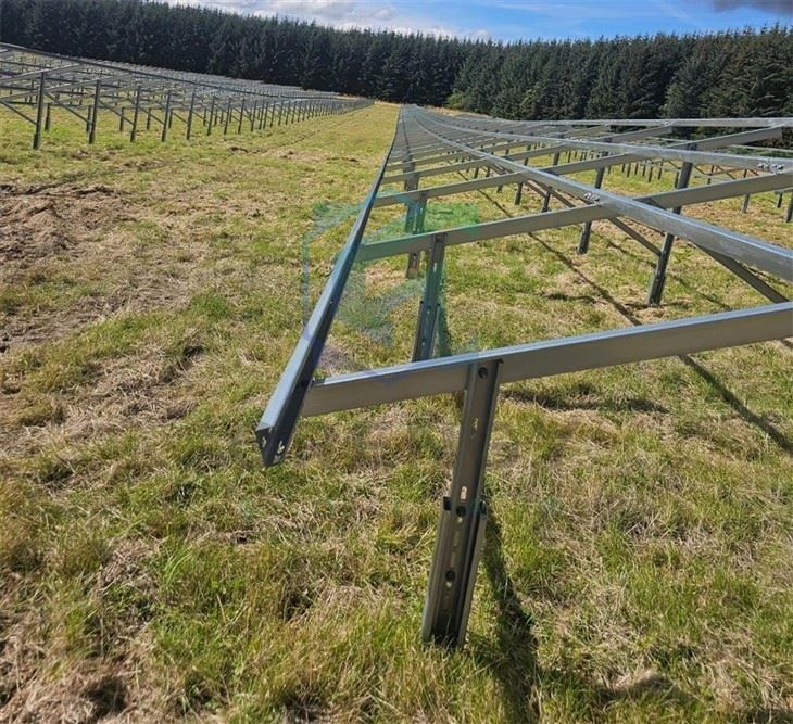Rack Mounted Solar Panels