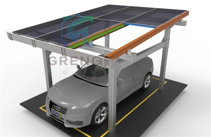 Solar Panel Carport Structure high quality